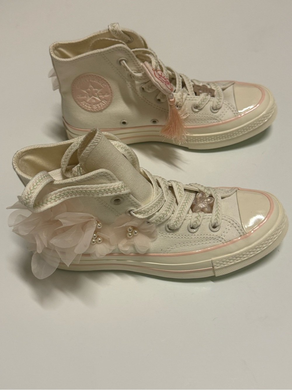 Converse Chuck 70 All Star Peach Blossom Vintage White - A13851C Unisex Size 5 - Picture 3 of 7